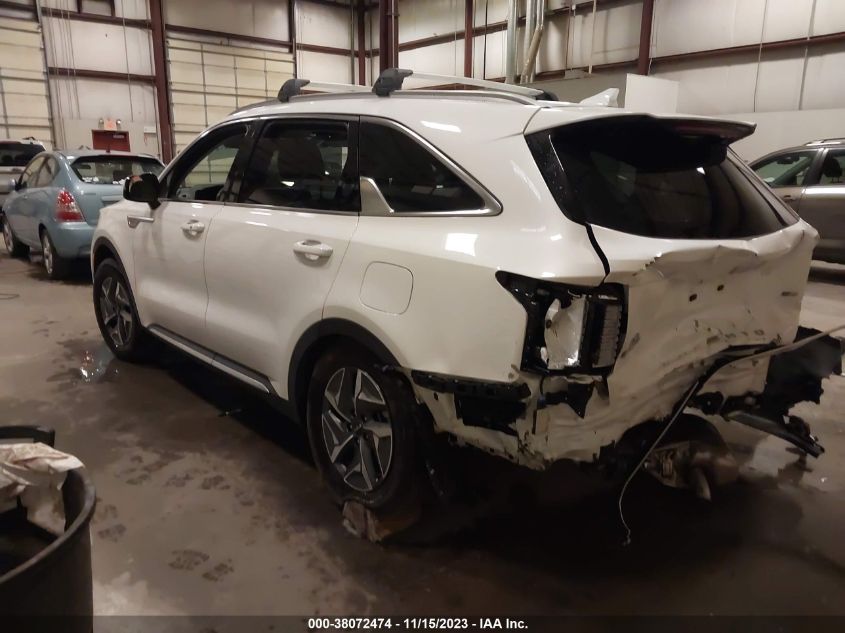 2022 KIA SORENTO HYBRID S KNDRGDLG3N5105810