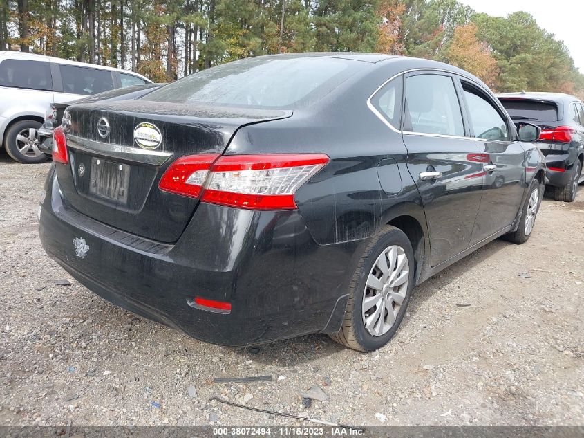 2015 NISSAN SENTRA S/SV/SR/SL - 3N1AB7APXFY228818