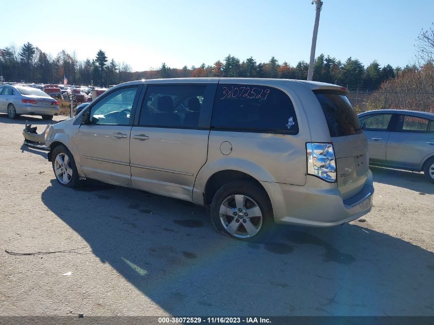 2013 DODGE GRAND CARAVAN SE - 2C4RDGBGXDR698708
