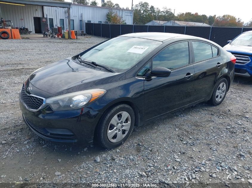 2015 KIA FORTE LX - KNAFK4A6XF5379712