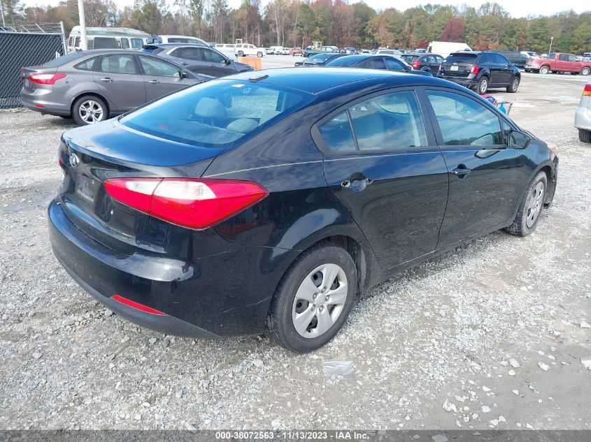 2015 KIA FORTE LX - KNAFK4A6XF5379712