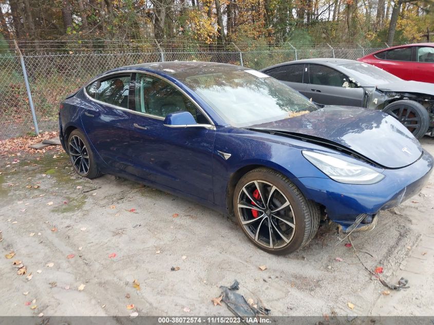 2018 TESLA MODEL 3 LONG RANGE/PERFORMANCE - 5YJ3E1EB9JF072235