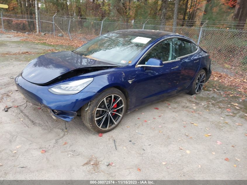 2018 TESLA MODEL 3 LONG RANGE/PERFORMANCE - 5YJ3E1EB9JF072235