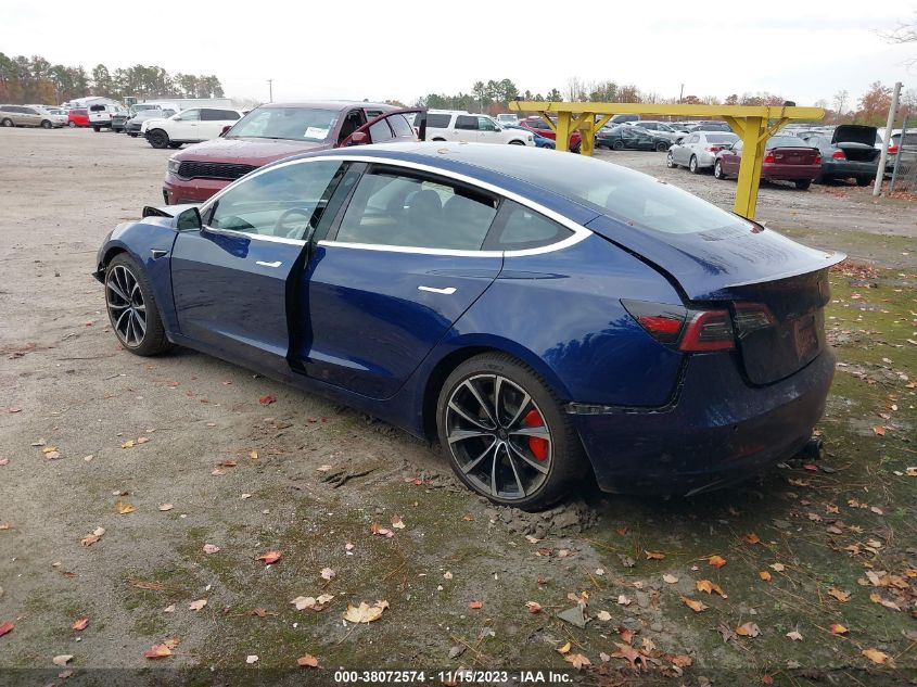 2018 TESLA MODEL 3 LONG RANGE/PERFORMANCE - 5YJ3E1EB9JF072235