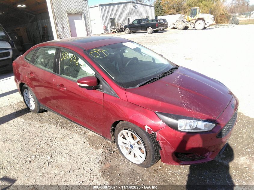 2016 FORD FOCUS SE - 1FADP3F21GL281019