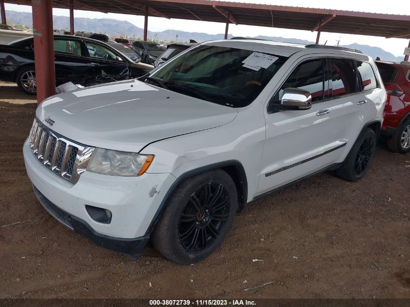2013 JEEP GRAND CHEROKEE OVERLAND - 1C4RJFCT0DC603189