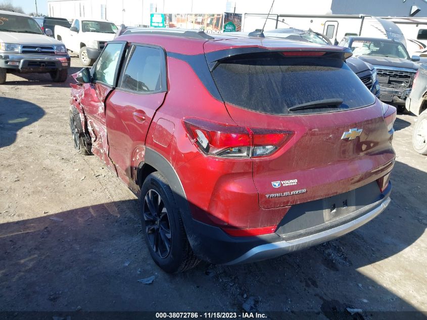2022 CHEVROLET TRAILBLAZER LT - KL79MPS2XNB006691