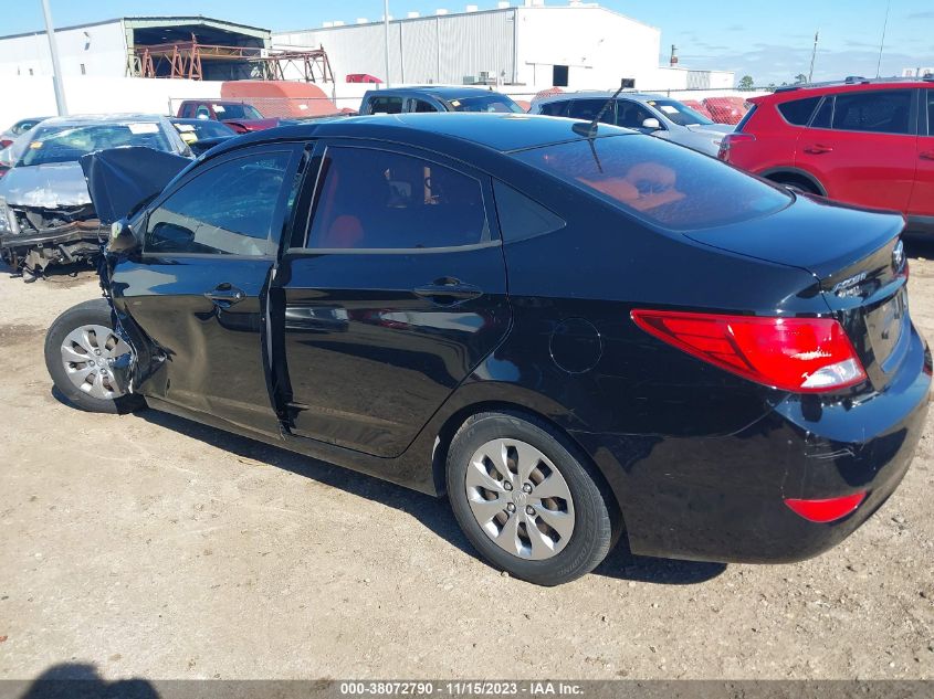 2016 HYUNDAI ACCENT SE - KMHCT4AE8GU141452