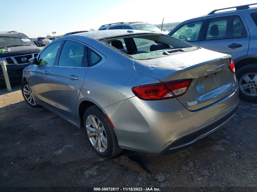2015 CHRYSLER 200 LIMITED - 1C3CCCAB6FN670495