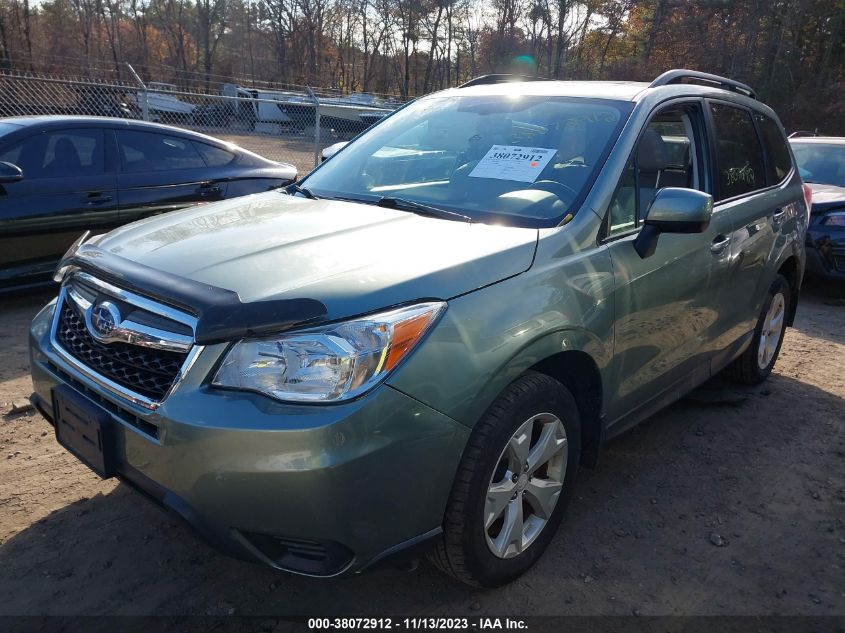 2016 SUBARU FORESTER 2.5I PREMIUM - JF2SJADC9GH489950