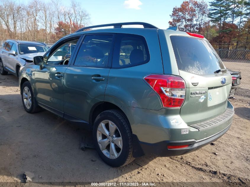 2016 SUBARU FORESTER 2.5I PREMIUM - JF2SJADC9GH489950