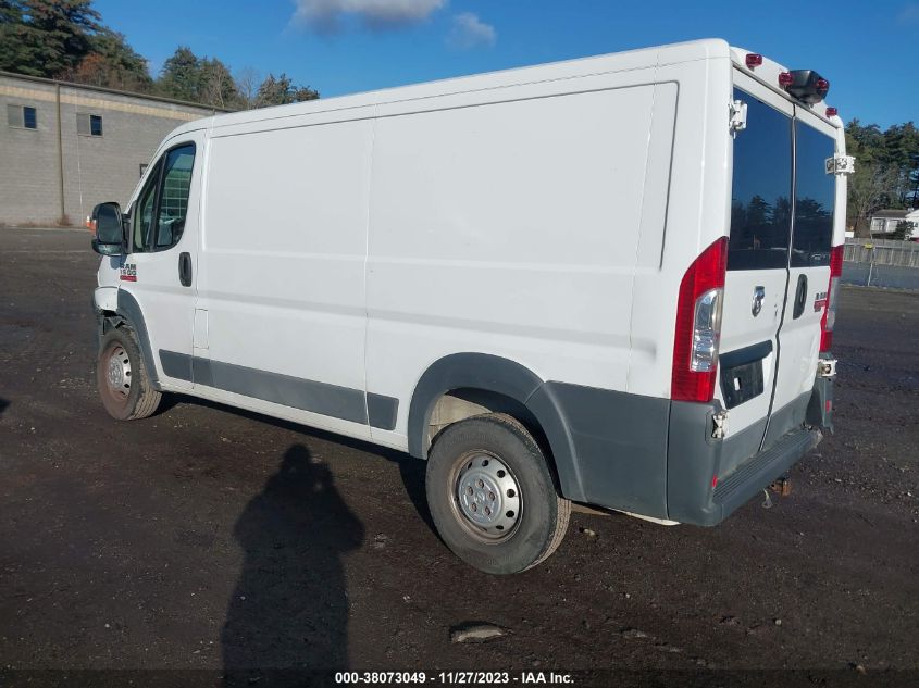 2017 RAM PROMASTER 1500 LOW ROOF 136" WB - 3C6TRVAG6HE530429