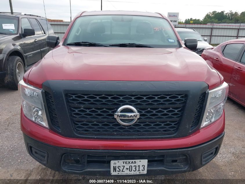2017 NISSAN TITAN S/SV - 1N6AA1R73HN518073