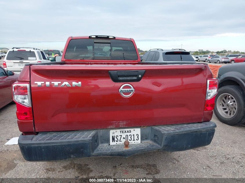 2017 NISSAN TITAN S/SV - 1N6AA1R73HN518073