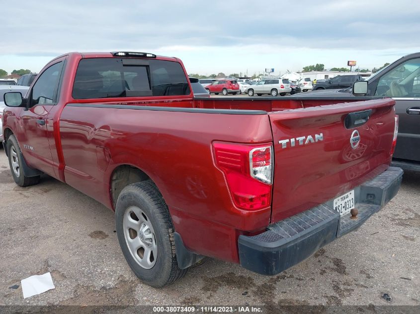 2017 NISSAN TITAN S/SV - 1N6AA1R73HN518073
