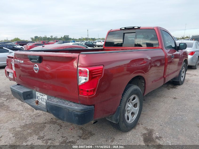 2017 NISSAN TITAN S/SV - 1N6AA1R73HN518073