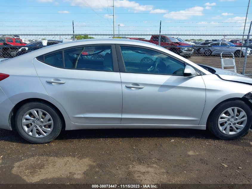 2017 HYUNDAI ELANTRA SE - KMHD74LF6HU079873