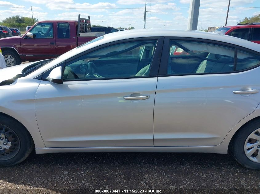 2017 HYUNDAI ELANTRA SE - KMHD74LF6HU079873