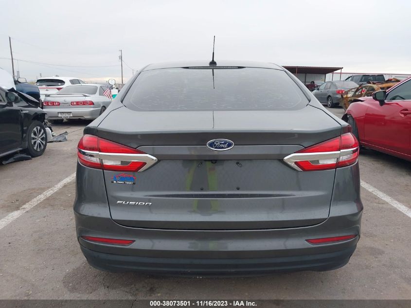 2019 FORD FUSION S - 3FA6P0G75KR283075