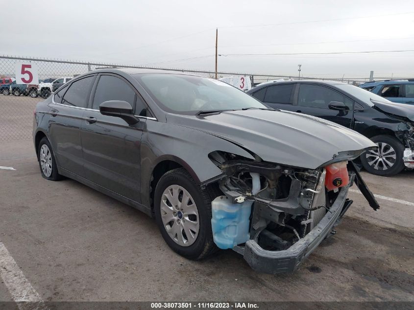 2019 FORD FUSION S - 3FA6P0G75KR283075