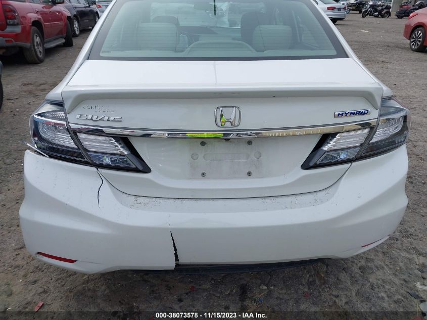 2015 HONDA CIVIC HYBRID - 19XFB4F29FE002429
