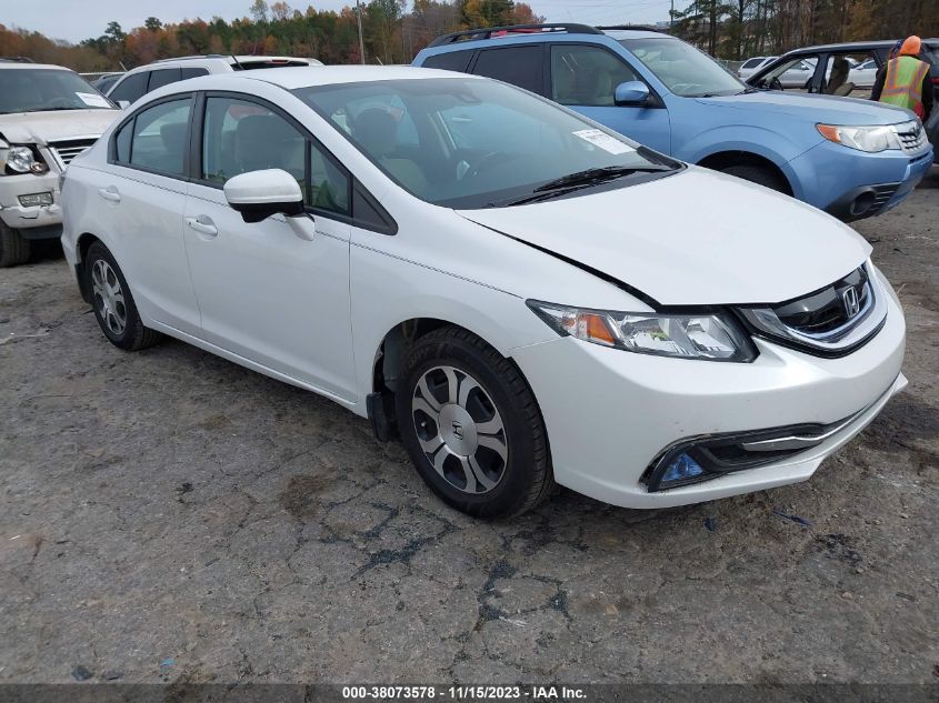 2015 HONDA CIVIC HYBRID - 19XFB4F29FE002429