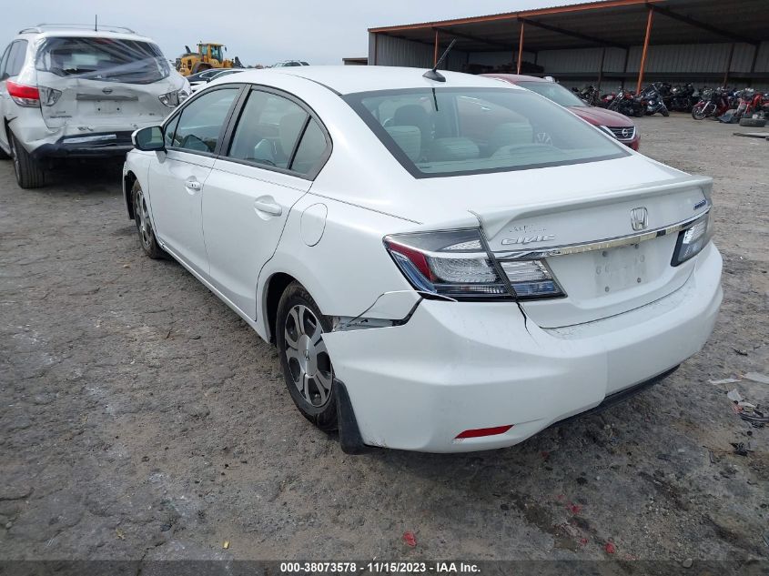 2015 HONDA CIVIC HYBRID - 19XFB4F29FE002429