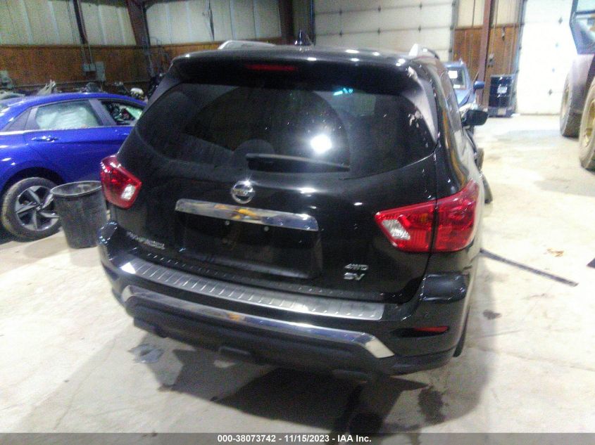 2020 NISSAN PATHFINDER SV - 5N1DR2BM3LC644044
