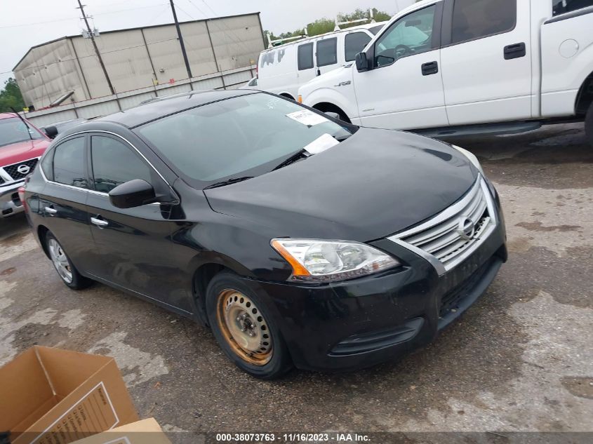 2014 NISSAN SENTRA S/FE+ S/SV/FE+ SV/SR/SL - 1N4AB7AP9EN854200