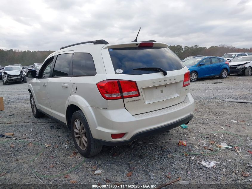 2013 DODGE JOURNEY SXT - 3C4PDCBG8DT634616