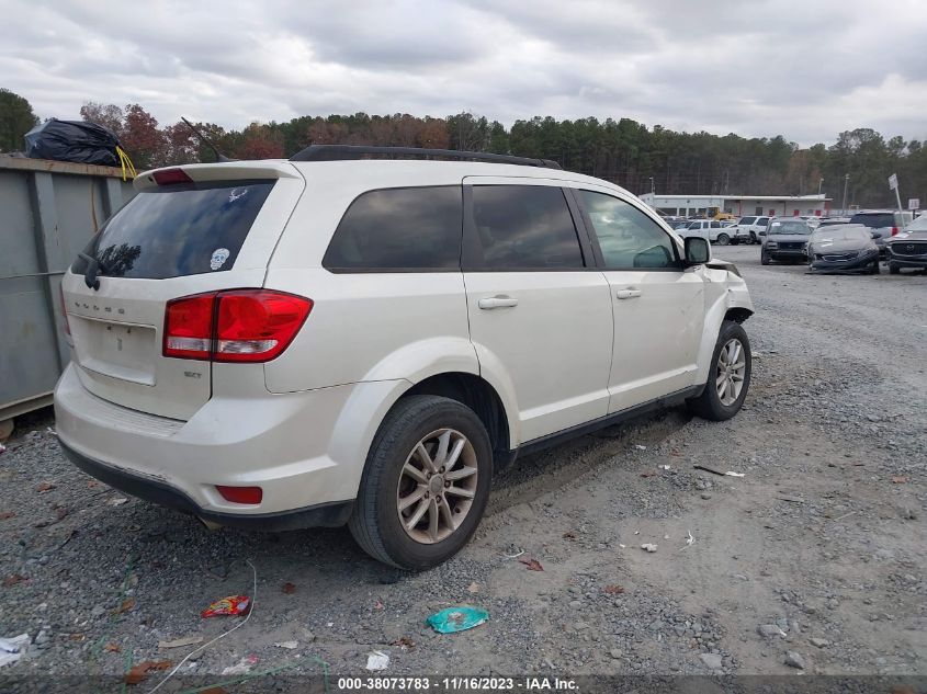 2013 DODGE JOURNEY SXT - 3C4PDCBG8DT634616