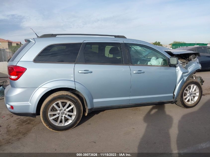 2013 DODGE JOURNEY SXT - 3C4PDDBG4DT725226