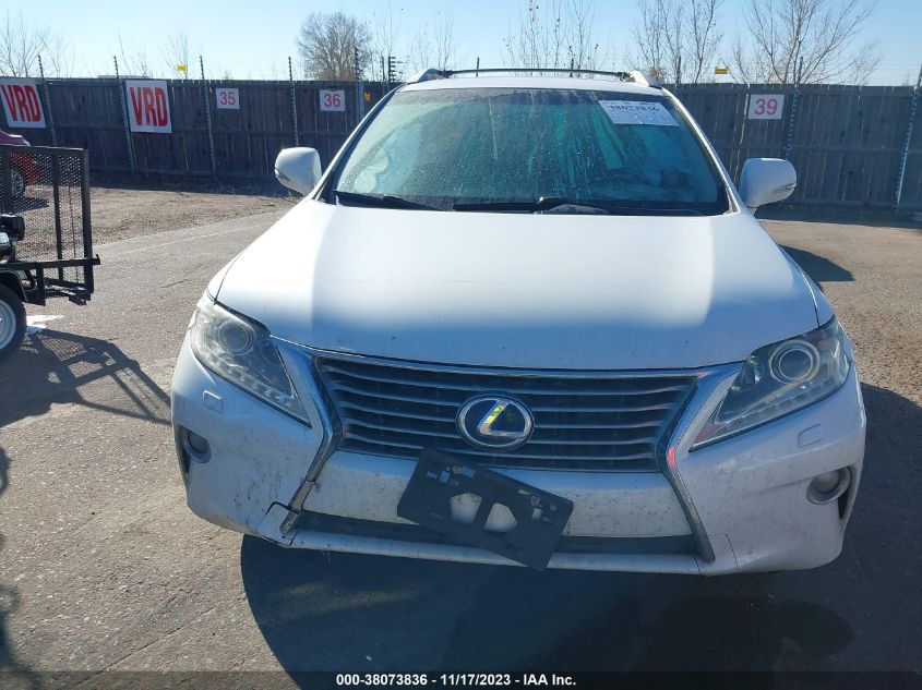 2013 LEXUS RX 450H - JTJBC1BA5D2446969