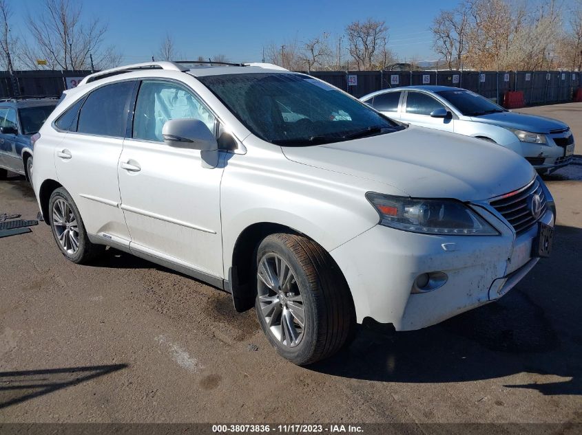 2013 LEXUS RX 450H - JTJBC1BA5D2446969
