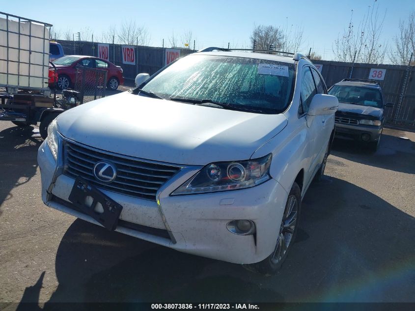 2013 LEXUS RX 450H - JTJBC1BA5D2446969
