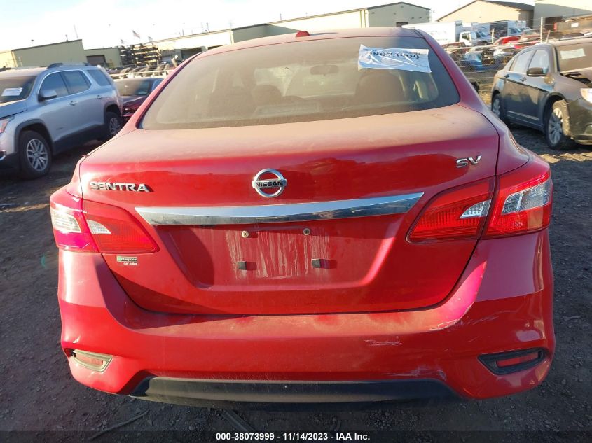 2017 NISSAN SENTRA SV - 3N1AB7AP8HL675938