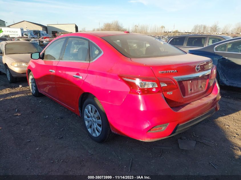 2017 NISSAN SENTRA SV - 3N1AB7AP8HL675938