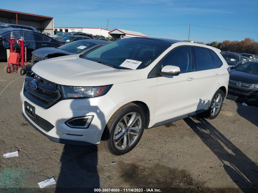 2FMPK3AP5FBC28844 2015 FORD EDGE, photo no. 2