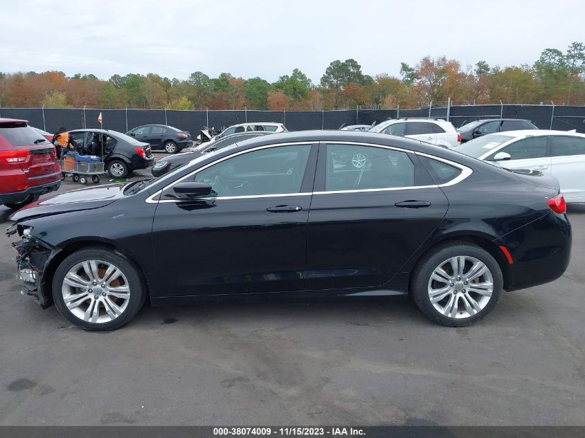 2016 CHRYSLER 200 LIMITED - 1C3CCCAB9GN109385