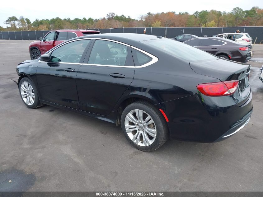 2016 CHRYSLER 200 LIMITED - 1C3CCCAB9GN109385