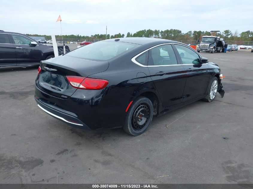 2016 CHRYSLER 200 LIMITED - 1C3CCCAB9GN109385