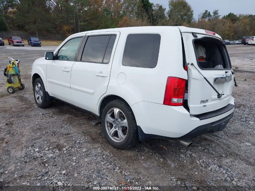 VIN 5FNYF4H49EB029683 2014 HONDA PILOT no.3