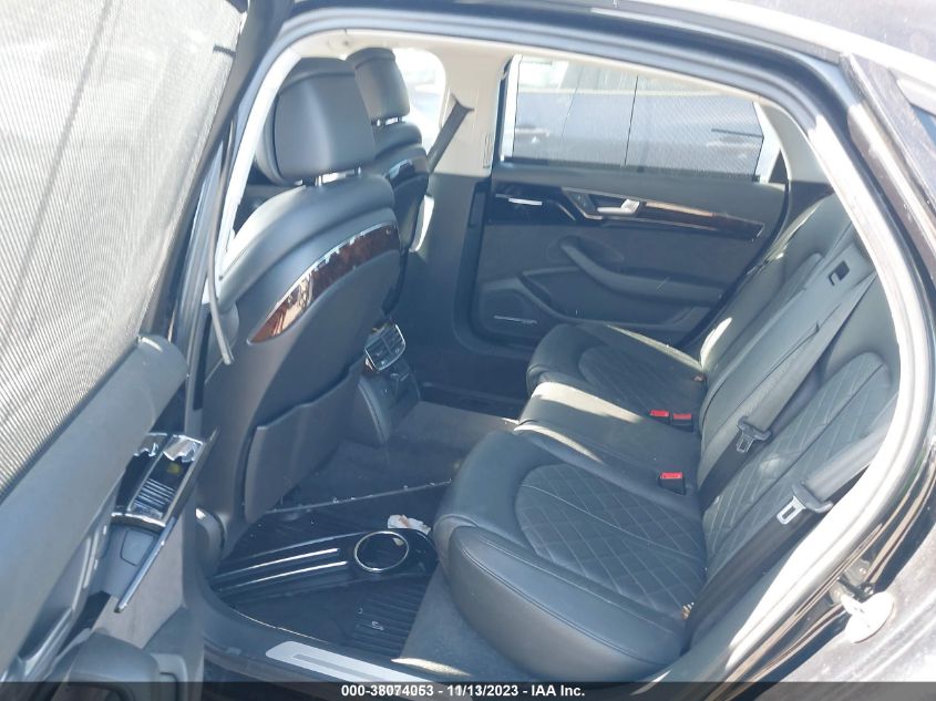 2013 AUDI A8 L 3.0L - WAURGAFD6DN000514