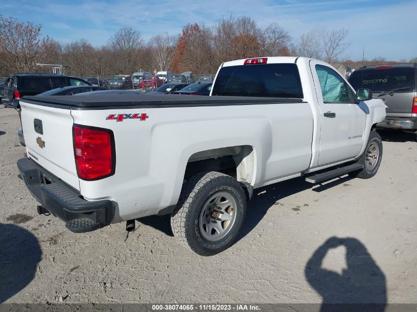 2016 CHEVROLET SILVERADO 1500 WT - 1GCNKNEH2GZ337125
