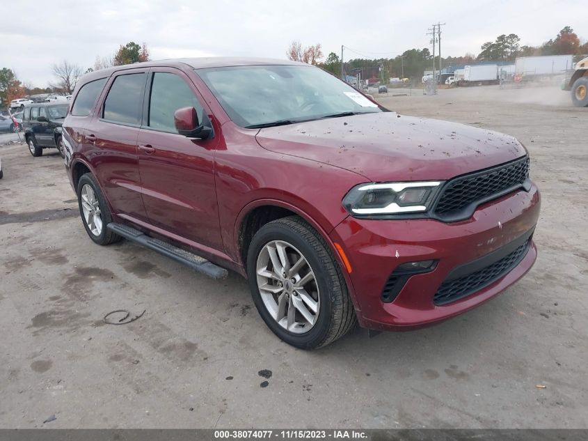 1C4RDJDG0MC549209 Dodge Durango GT PLUS AWD