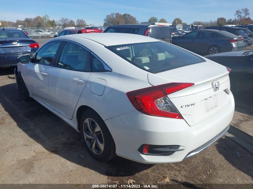 2019 HONDA CIVIC LX - 2HGFC2F62KH543942