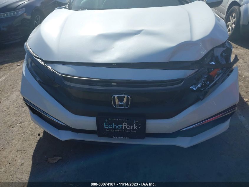 2019 HONDA CIVIC LX - 2HGFC2F62KH543942