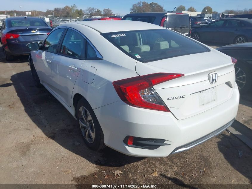 2019 HONDA CIVIC LX - 2HGFC2F62KH543942
