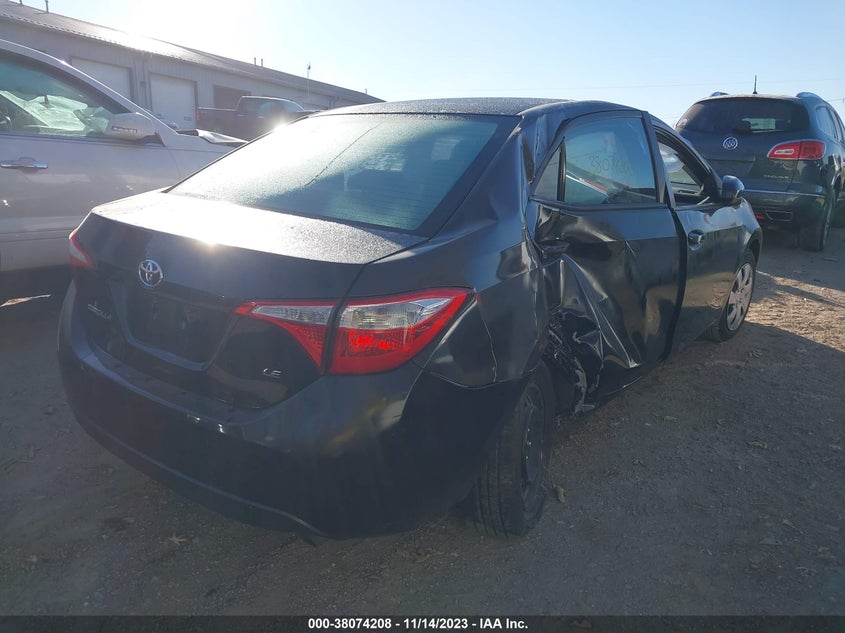 2014 TOYOTA COROLLA VIN: 2T1BURHE7EC146202