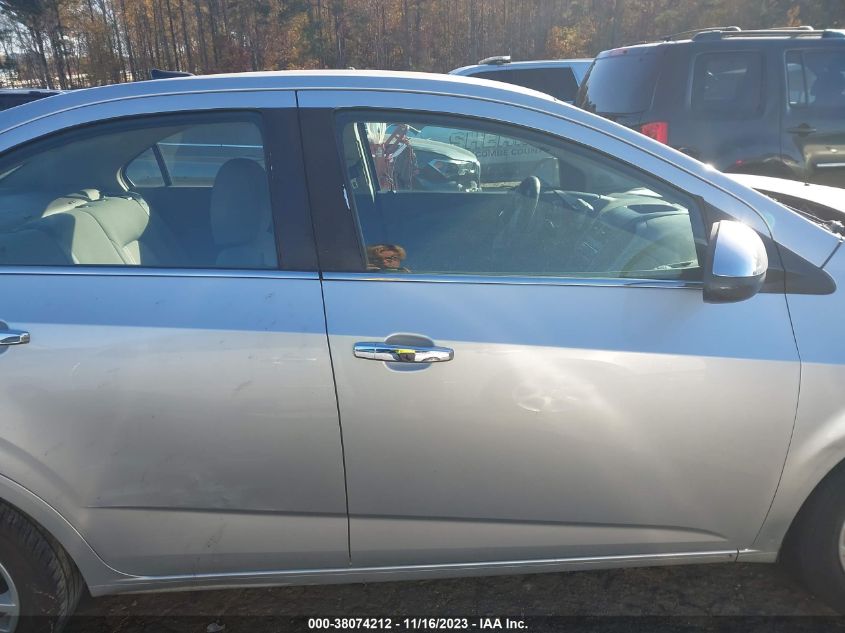 2013 CHEVROLET SONIC LT AUTO - 1G1JC5SH2D4179516